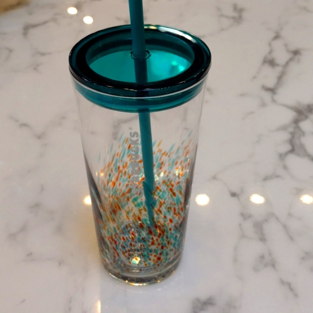 Glass Starbucks cold cup